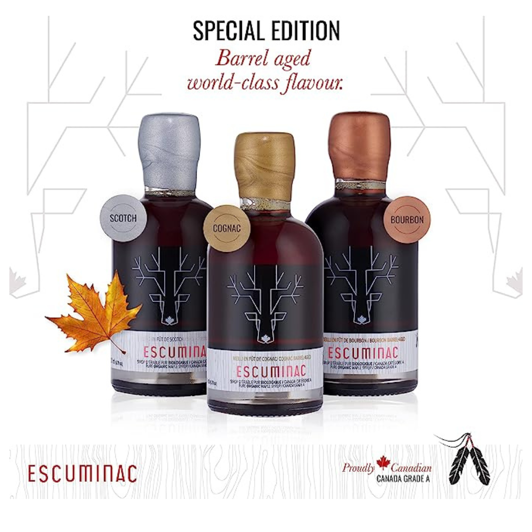 Bourbon Barrel Aged Maple Syrup Gift Box
