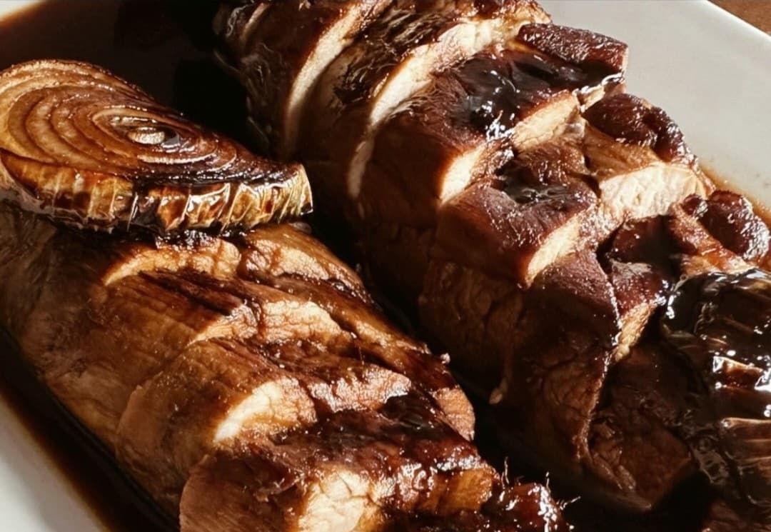 Pork tenderloin with maple