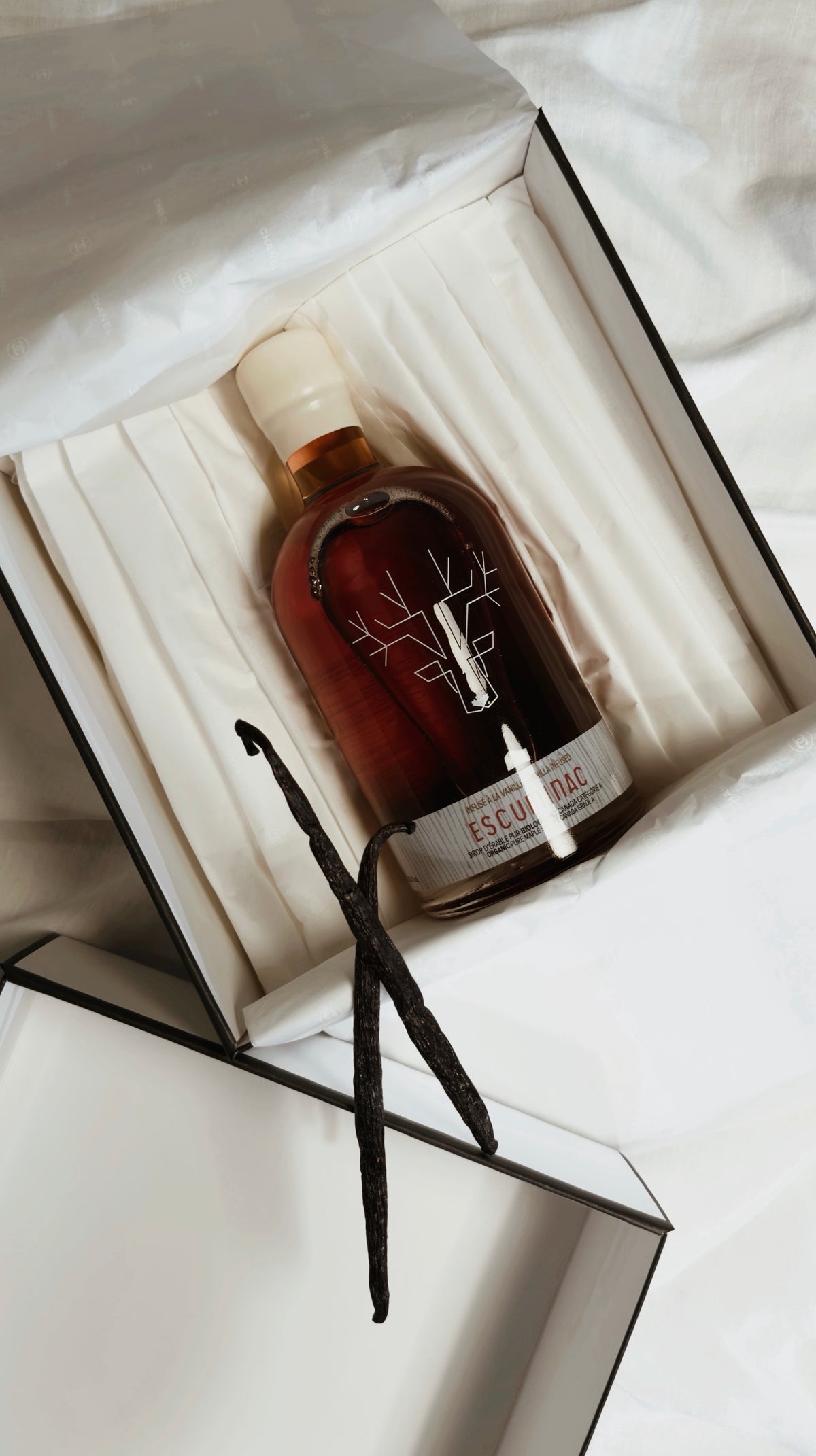 Vanilla Infused Maple Syrup