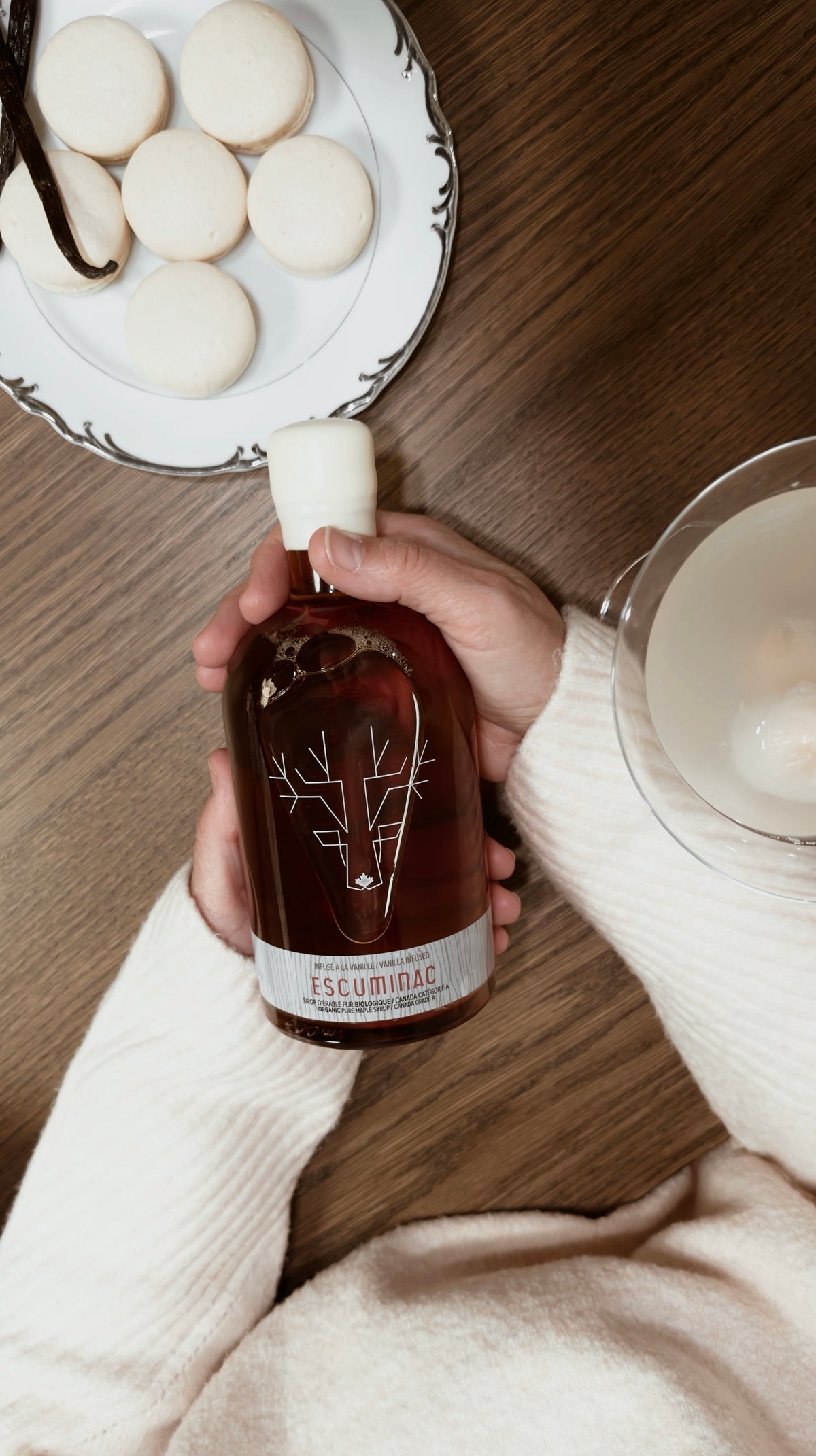Vanilla Infused Maple Syrup