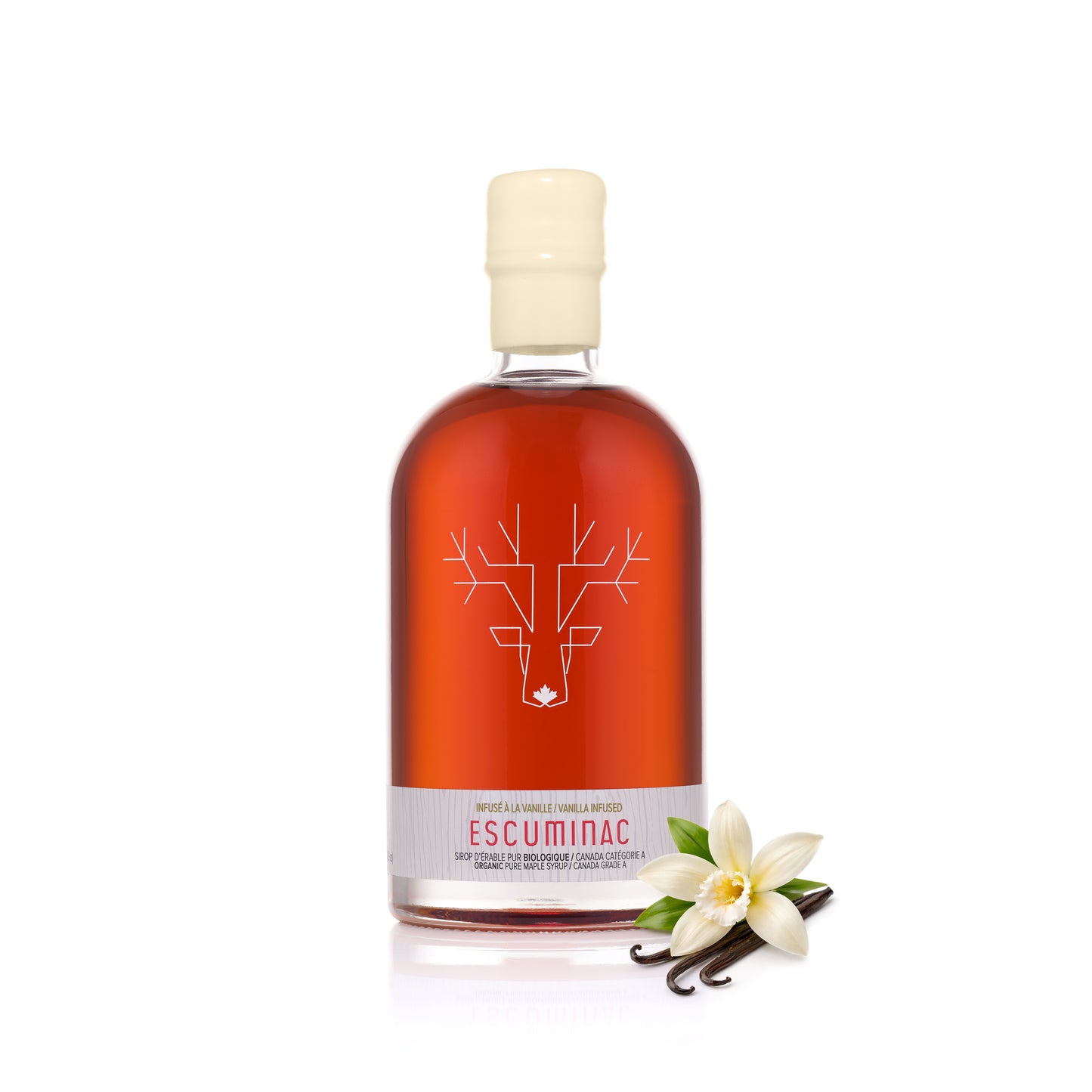 Sirop d'érable infusé à la vanille