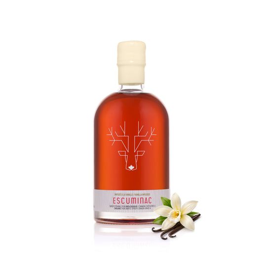 Vanilla Infused Maple Syrup